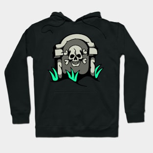 Skull tombstone Hoodie